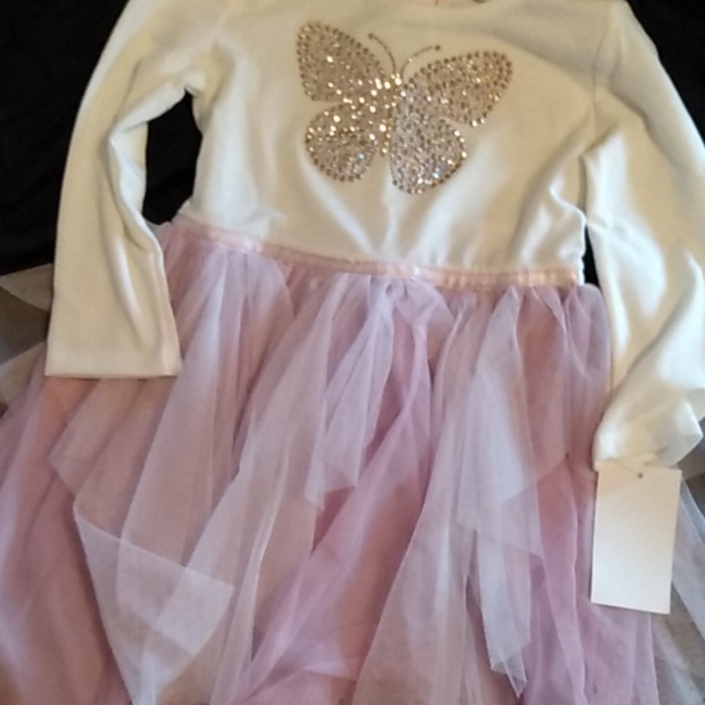 Butterfly dress with tutu